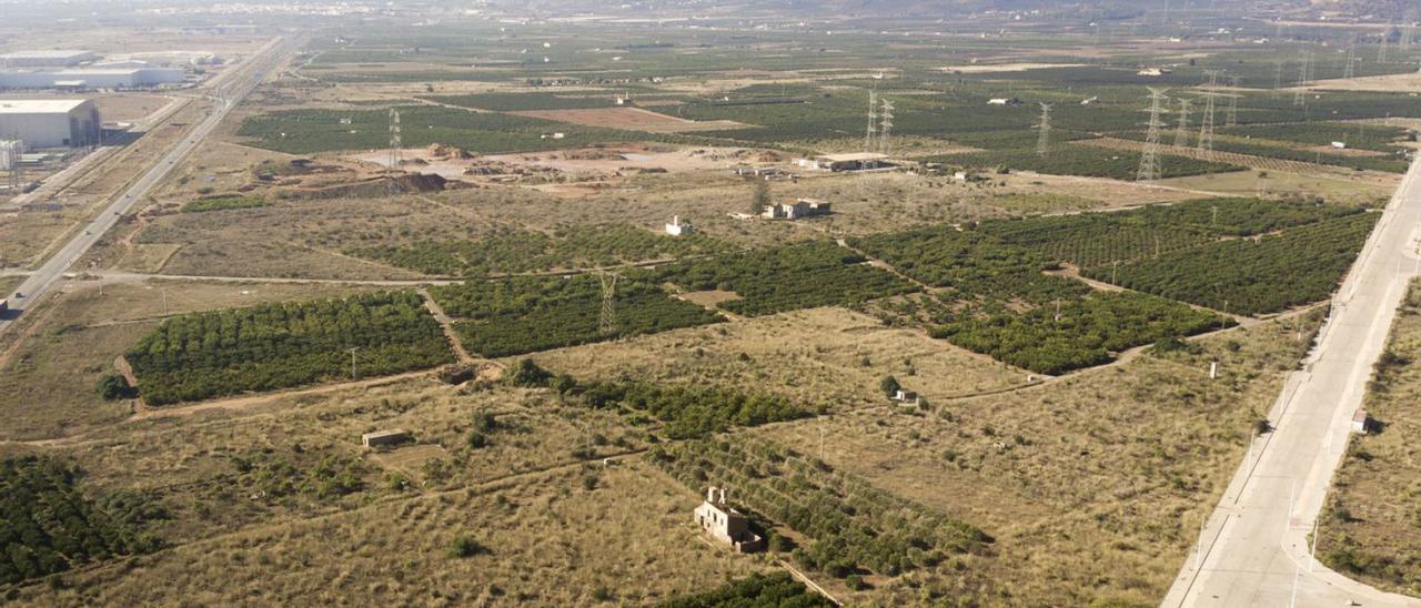 Terrenos de Parc Sagunt para la gigafactoría y la industria auxiliar.