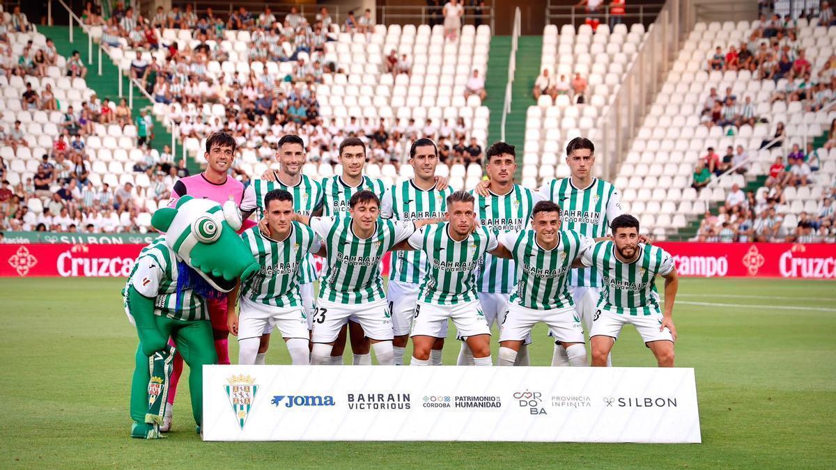 Once inicial del Córdoba CF en la última jornada de Liga, ante el Huesca.