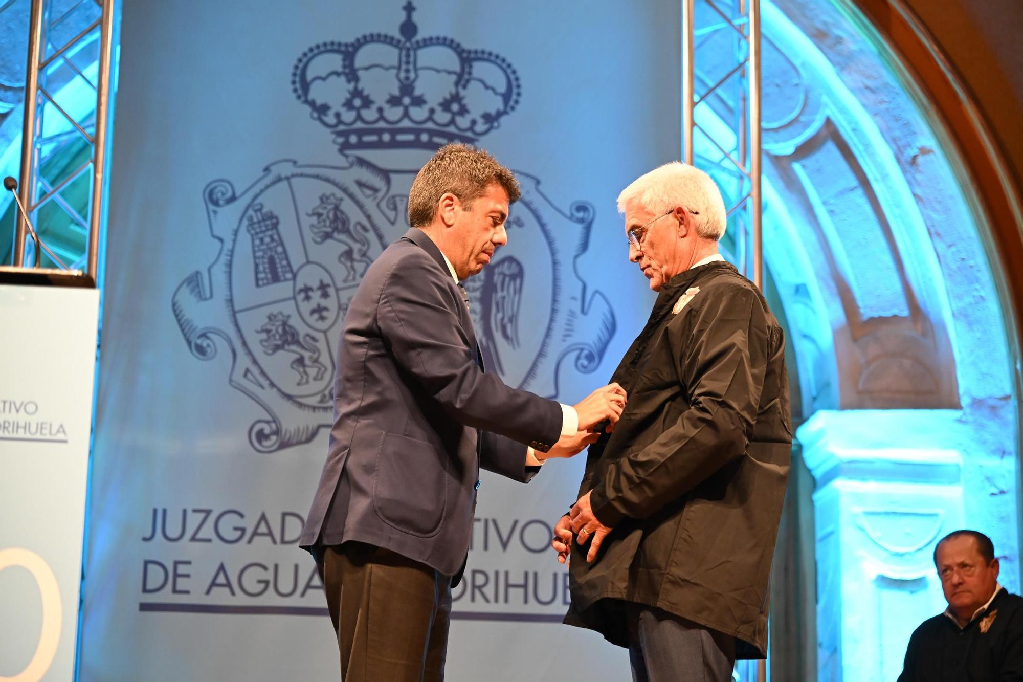 Entrega de los Premios de las Aguas en el 750 aniversario del Juzgado Privativo de Aguas de Orihuela
