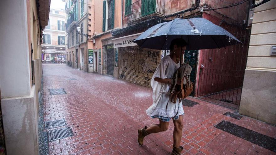 Probabilidad de chubascos para este lunes en Mallorca