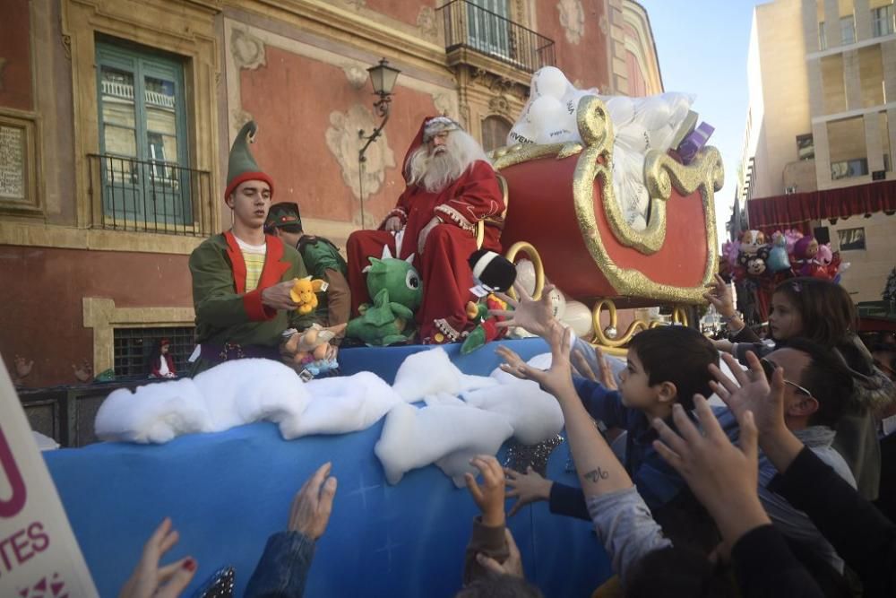 Papá Noel visita Murcia