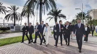 El ministro Óscar Puente inaugura el nuevo Paseo Marítimo de Palma y lo define como "una transformación ganadora"