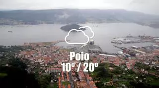 El tiempo en Poio: previsión meteorológica para hoy, sábado 26 de abril