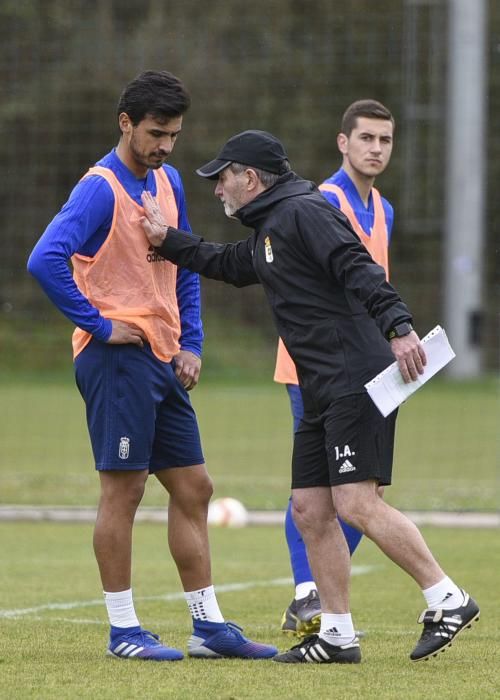 Entrenamiento del Real Oviedo