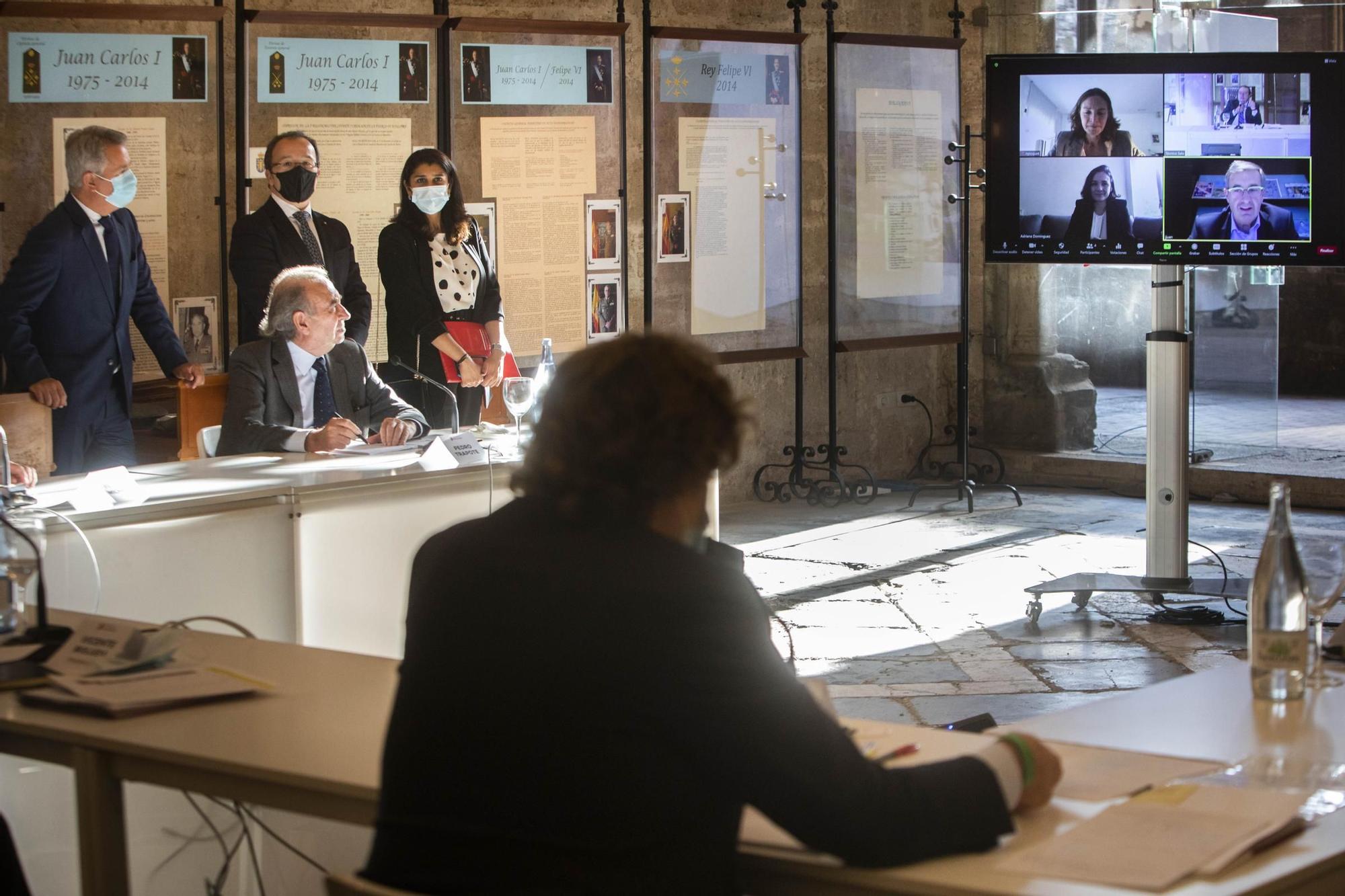 Reunión del jurado de los premios Jaume I