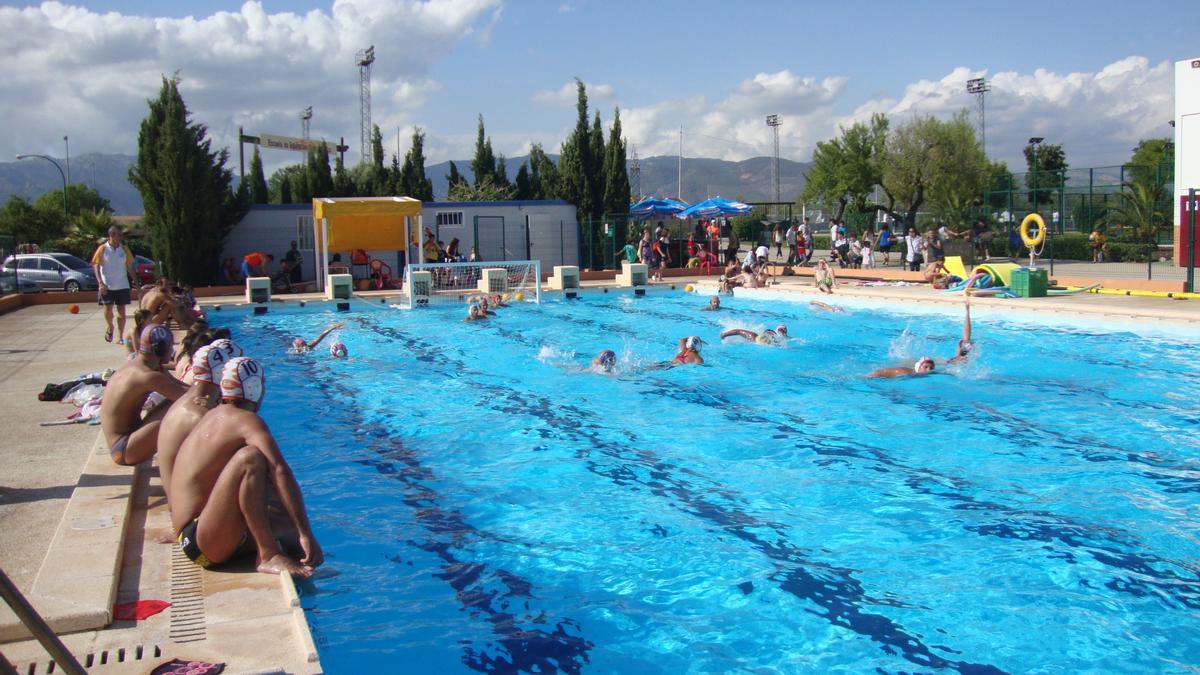 Las piscinas del colegio Santa Mónica