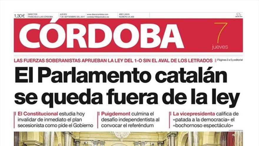 La portada de CÓRDOBA