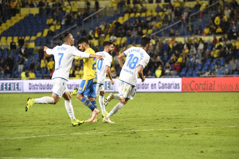 Así se celebró el gol de Domingos al Las Palmas