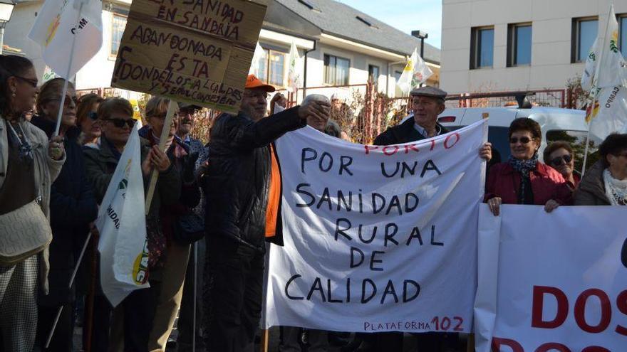 Una movilización en Sanabria por la mejora de la sanidad