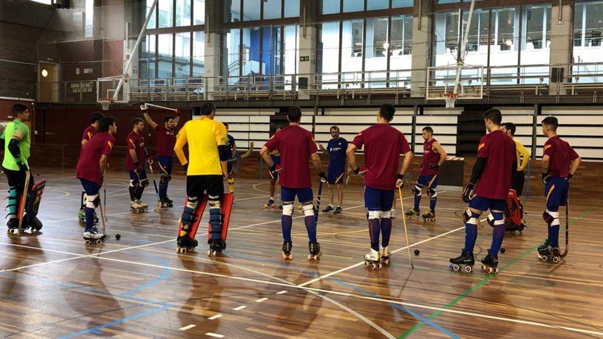 El Barça ha preparado el partido en Llars Mundet