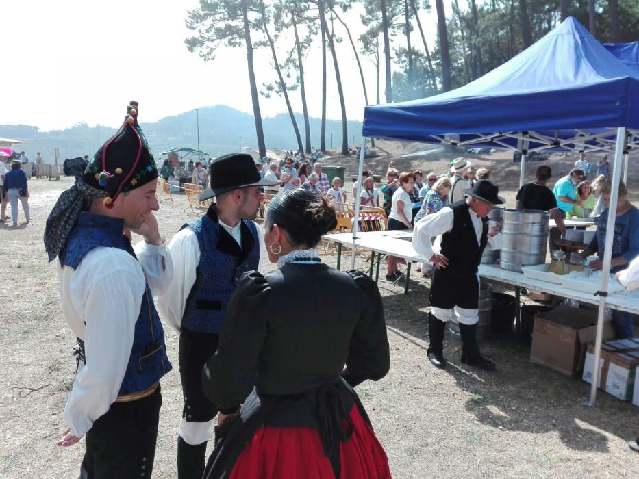 Sardiñada para celebrar la Virxe da Roca de Baiona