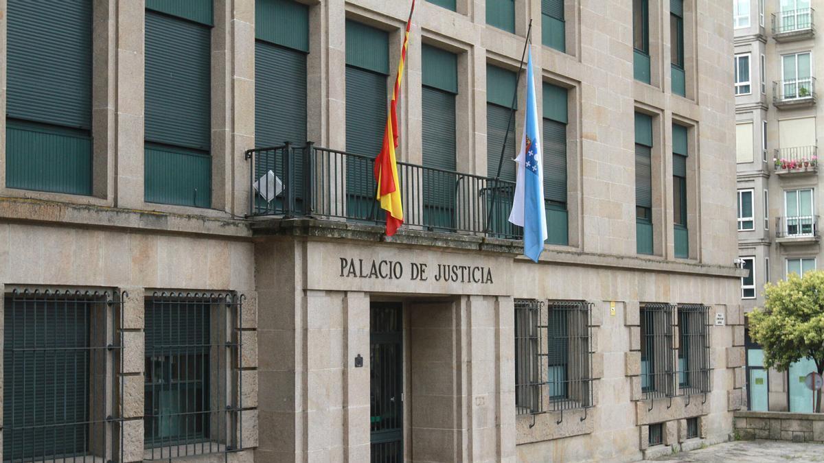 Palacio de justicia de Ourense, sede de la Audiencia Provincial.