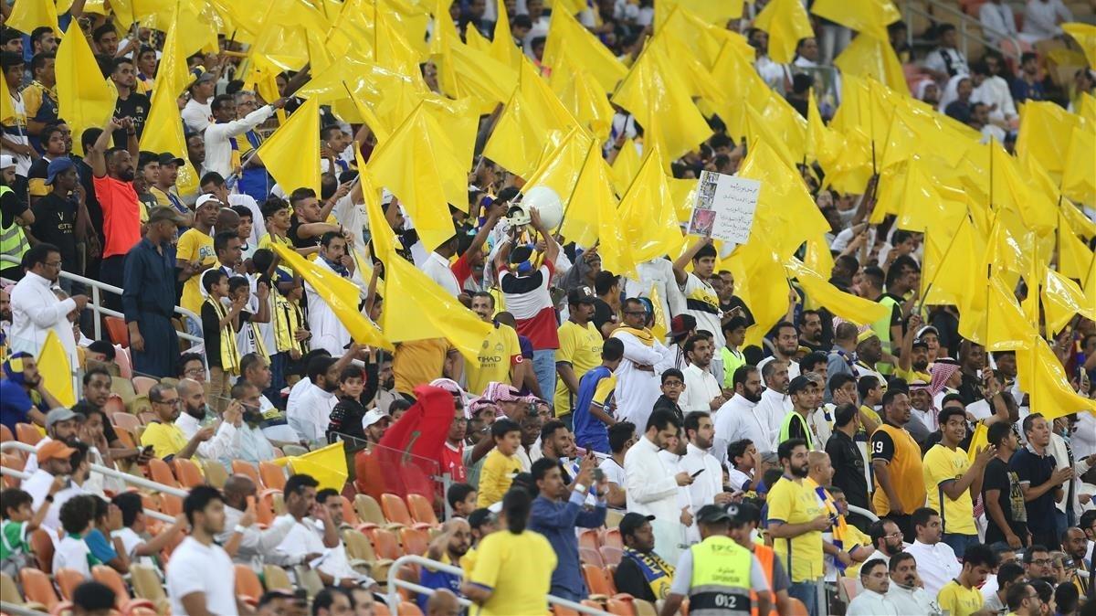 aguasch50088775 jeddah  saudi arabia   27 09 2019   al nassr fans during the191004204307