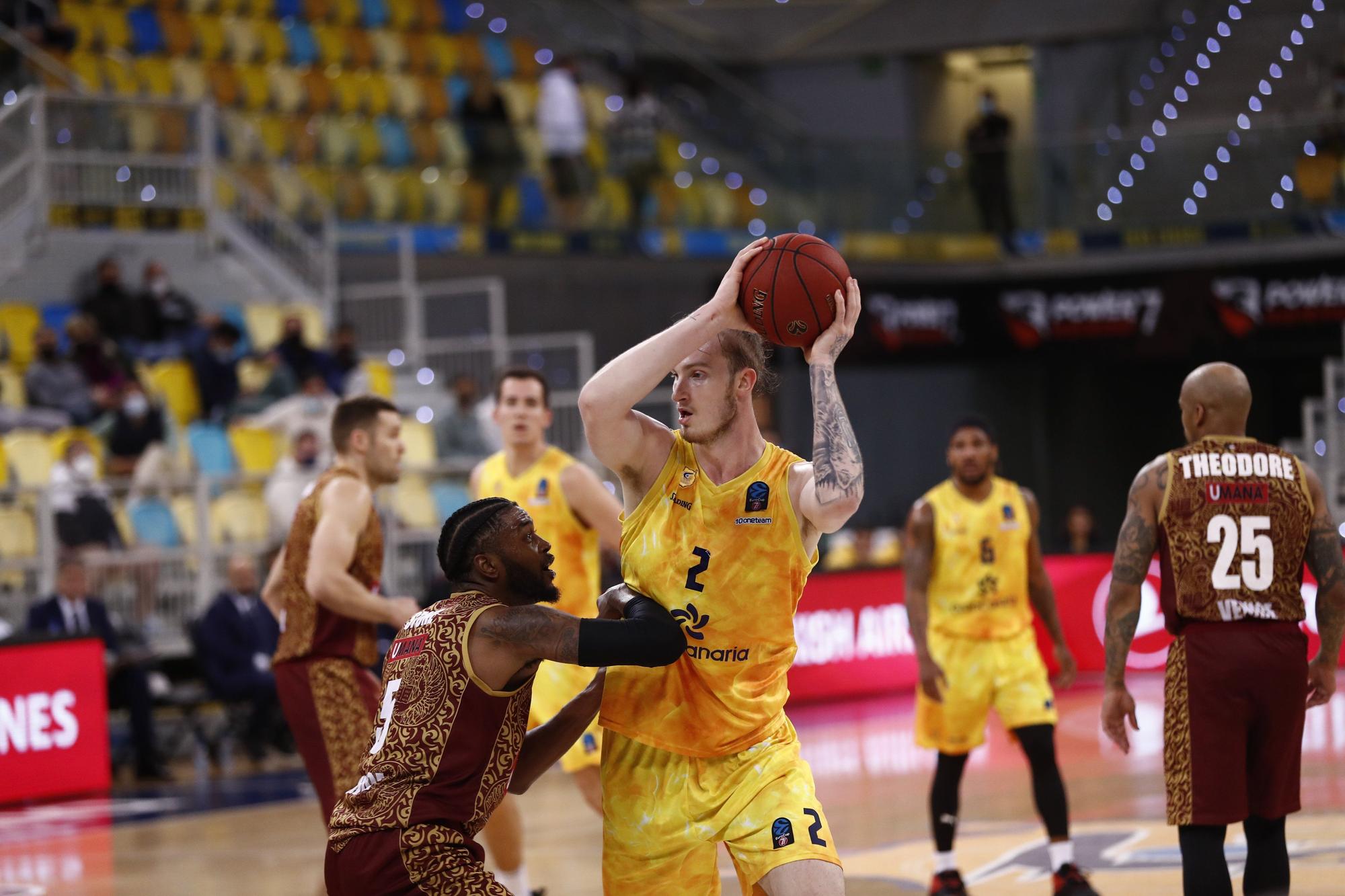 Eurocup: Partido CB Gran Canaria - Umana Reyer Venecia