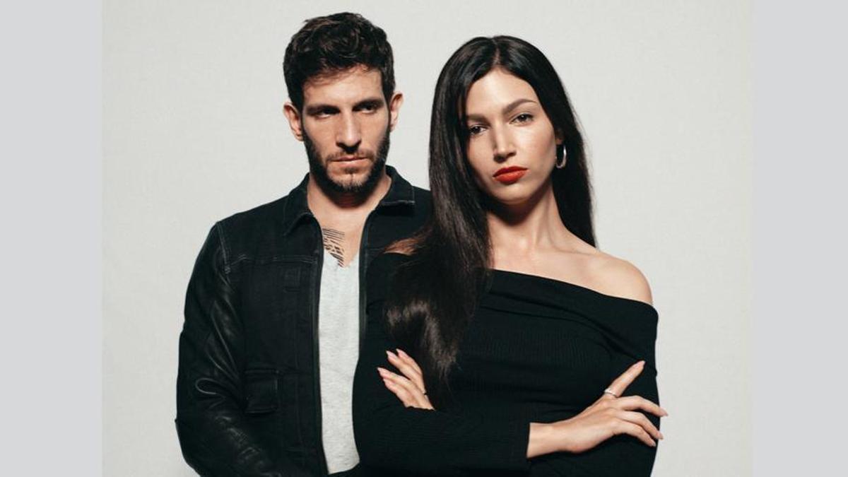 Quim Gutiérrez y Úrsula Corberó, protagonistas de 'El cuerpo en llamas', de Netflix,