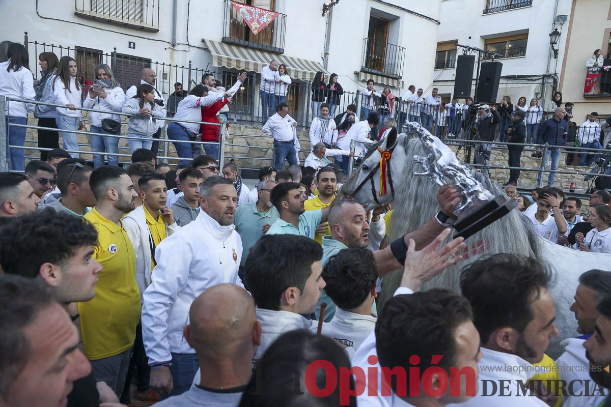 Entrega de premios del concurso de 'Caballo a pelo' en Caravaca