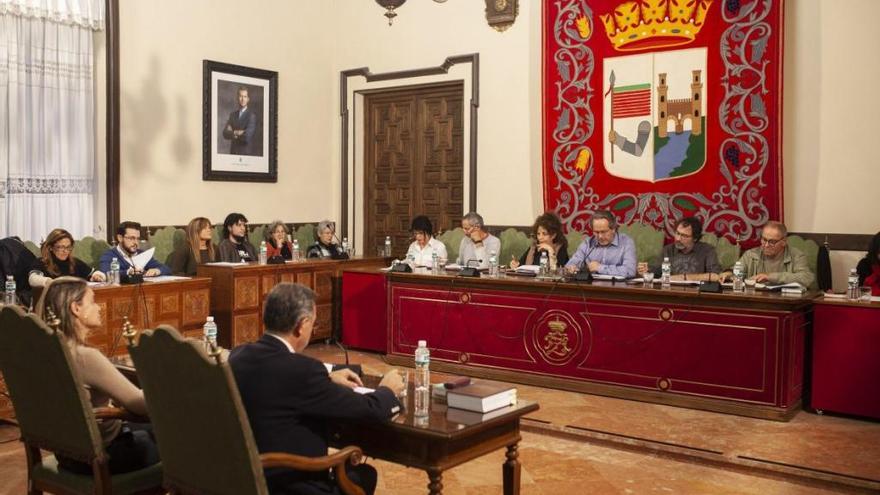 Pleno del Ayuntamiento de Zamora.