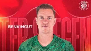 Oficial: Ter Stegen, cedido al Girona