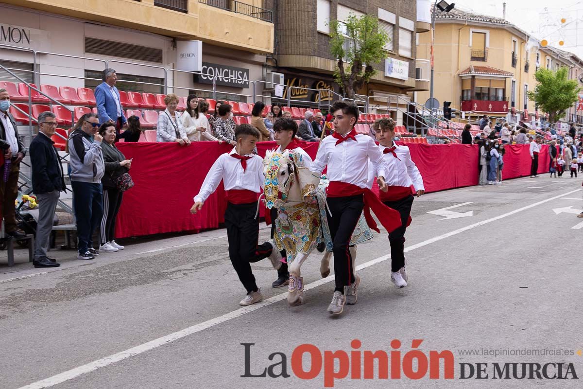 Desfile infantil en las Fiestas de Caravaca (Bando Caballos del Vino)