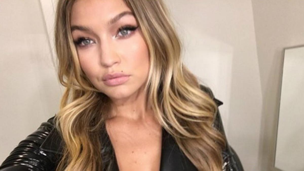 Gigi Hadid, en una de las fotos que la modelo californiana ha difundido en su cuenta de Instagram.