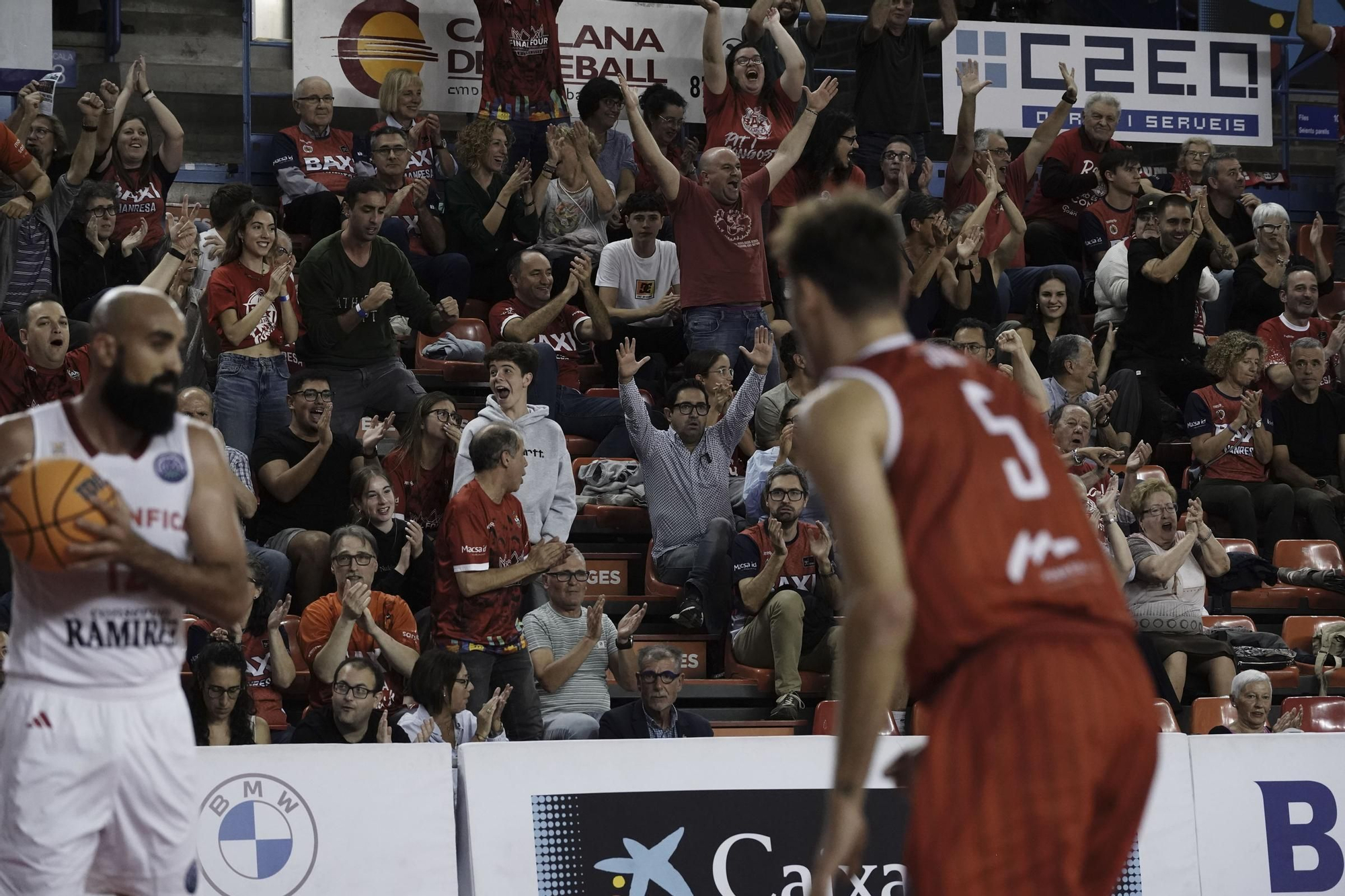 Les millors imatges del Baxi Manresa - SL Benfica