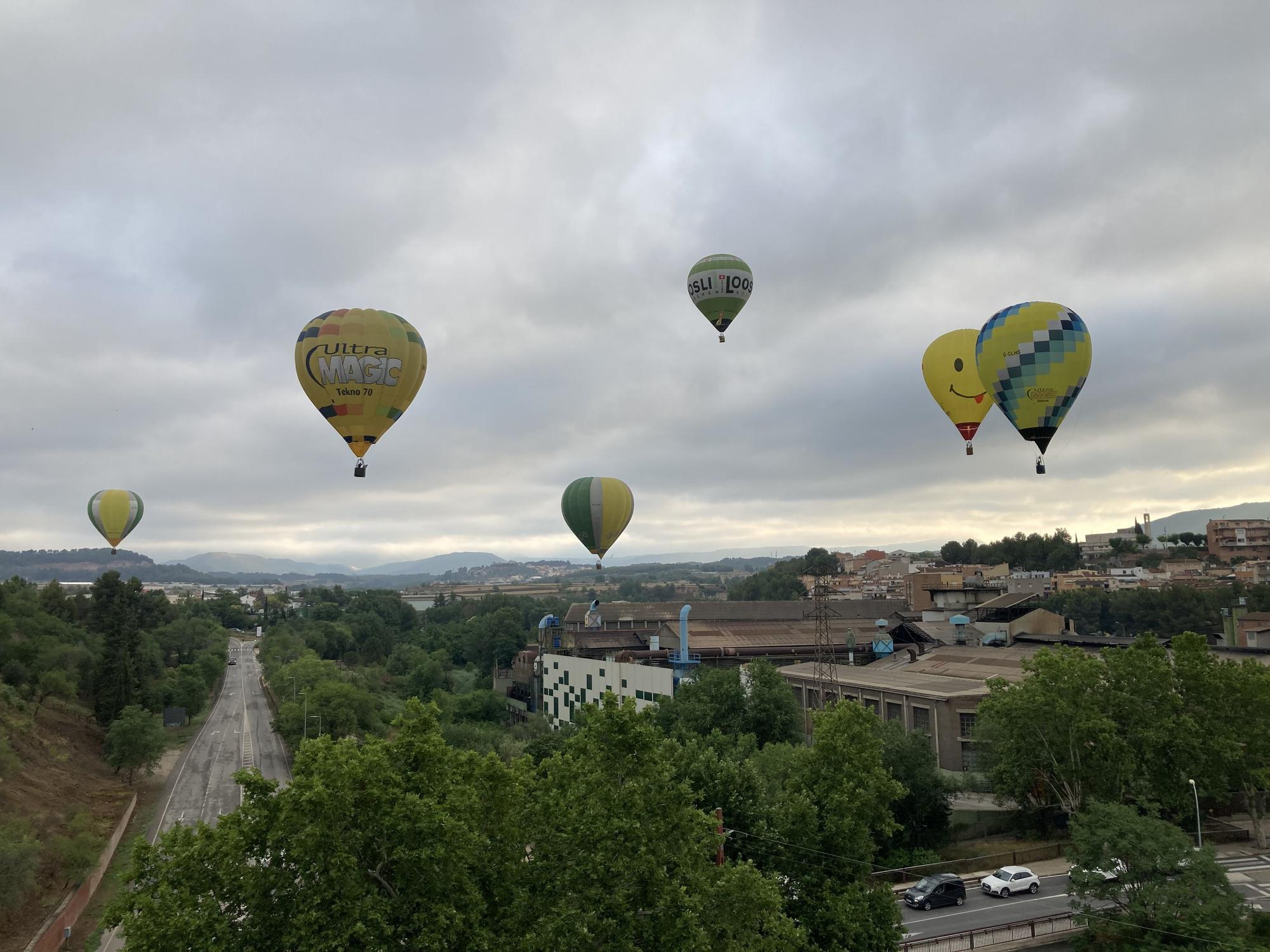 Vol inaugural de l'European Balloon Festival