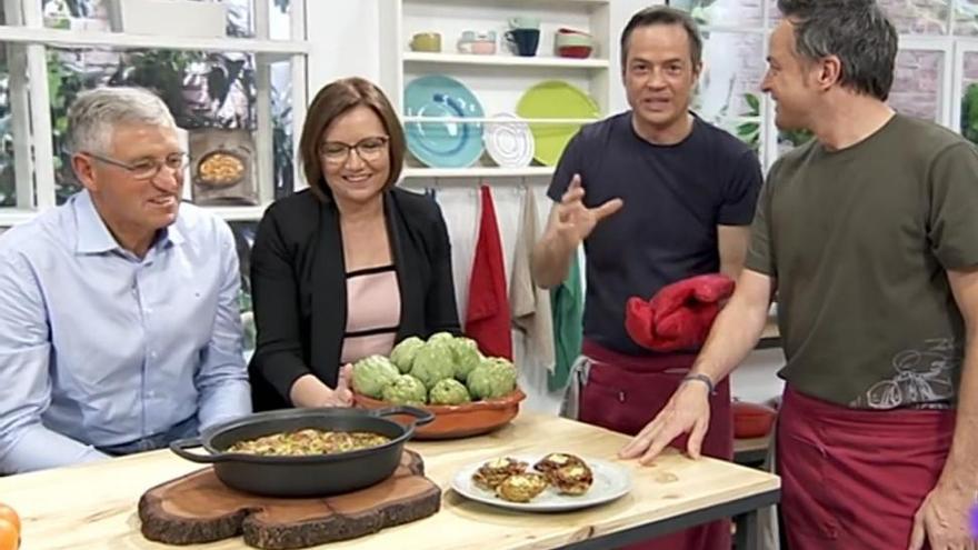 Oda a la Alcachofa de Benicarló, en el programa &#039;Torres en la cocina&#039;