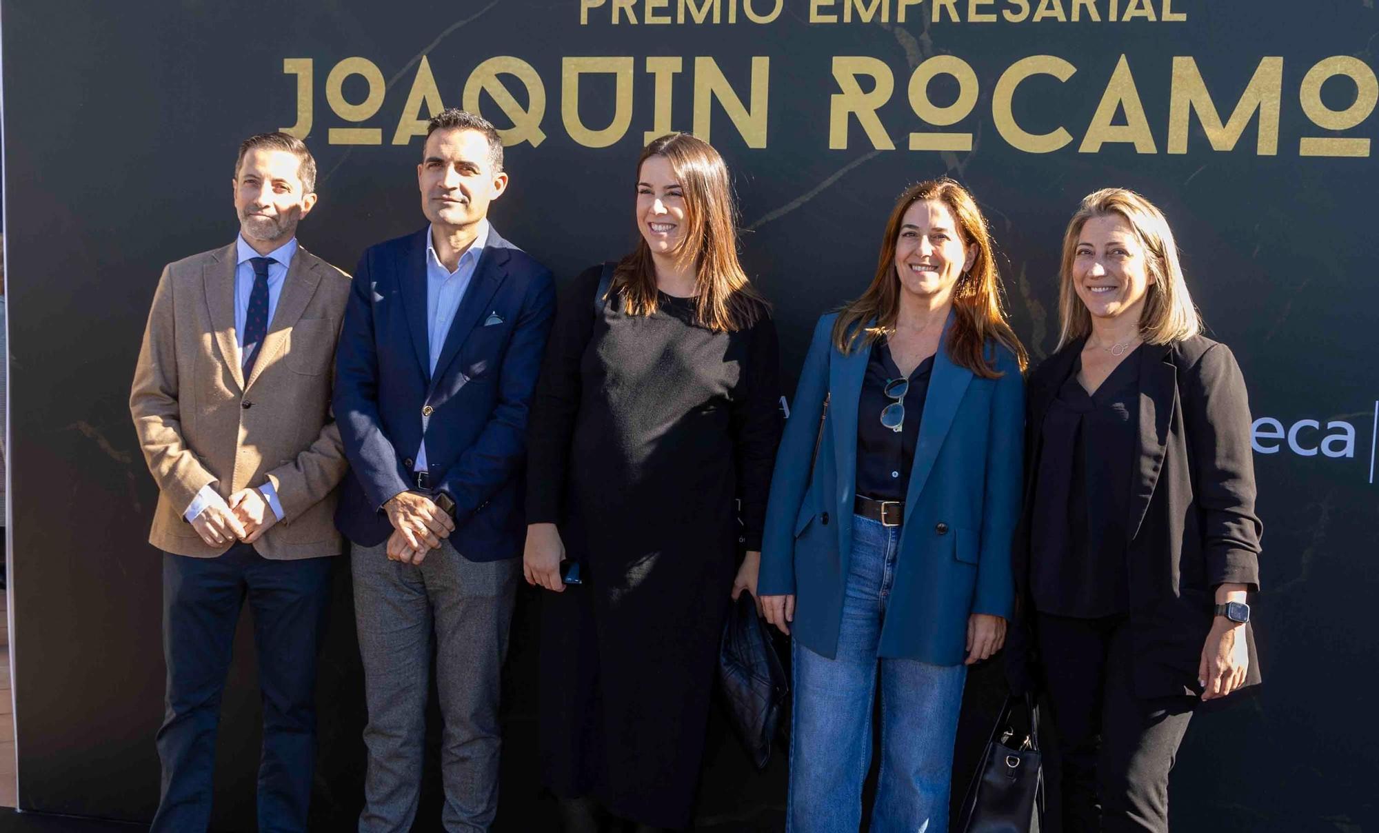 Primera edición del Premio Empresarial Joaquín Rocamora concedido a Jose Juan Fornés