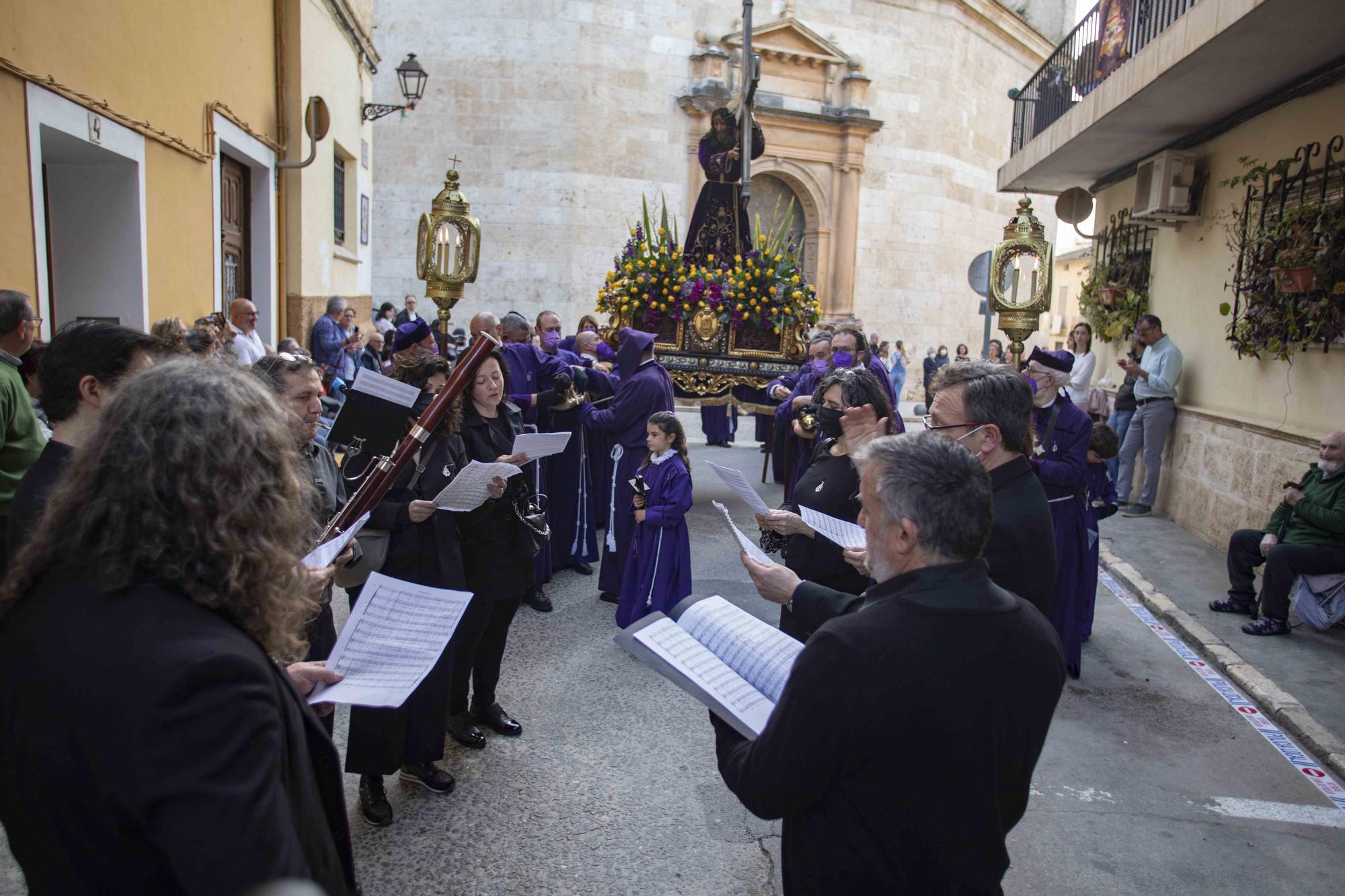 Xàtiva retoma las procesiones tras el parón de la pandemia