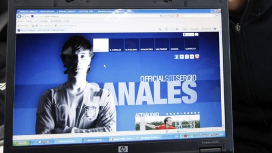 Sergio Canales presenta su nueva web