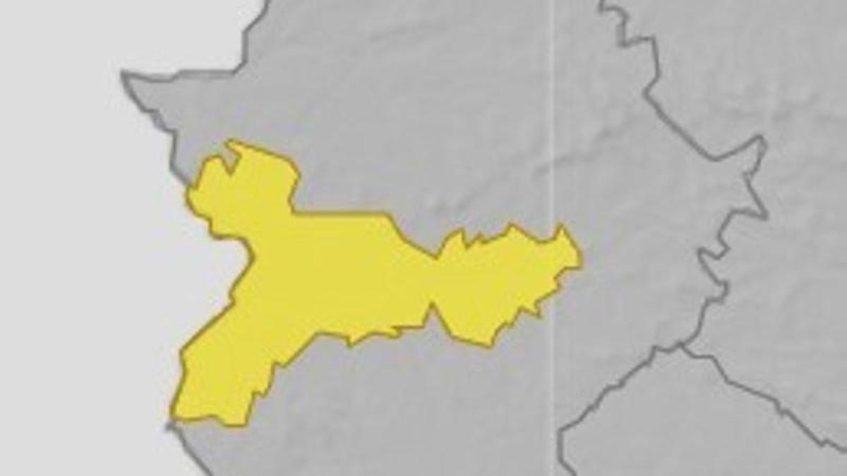 Aviso amarillo en Vegas del Guadiana.