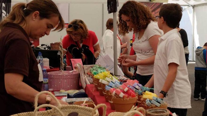 Asistentes a la Feria de Muestras de San Martín del pasado año.