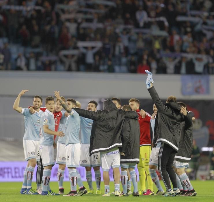 El Celta saborea Europa con tres puntos