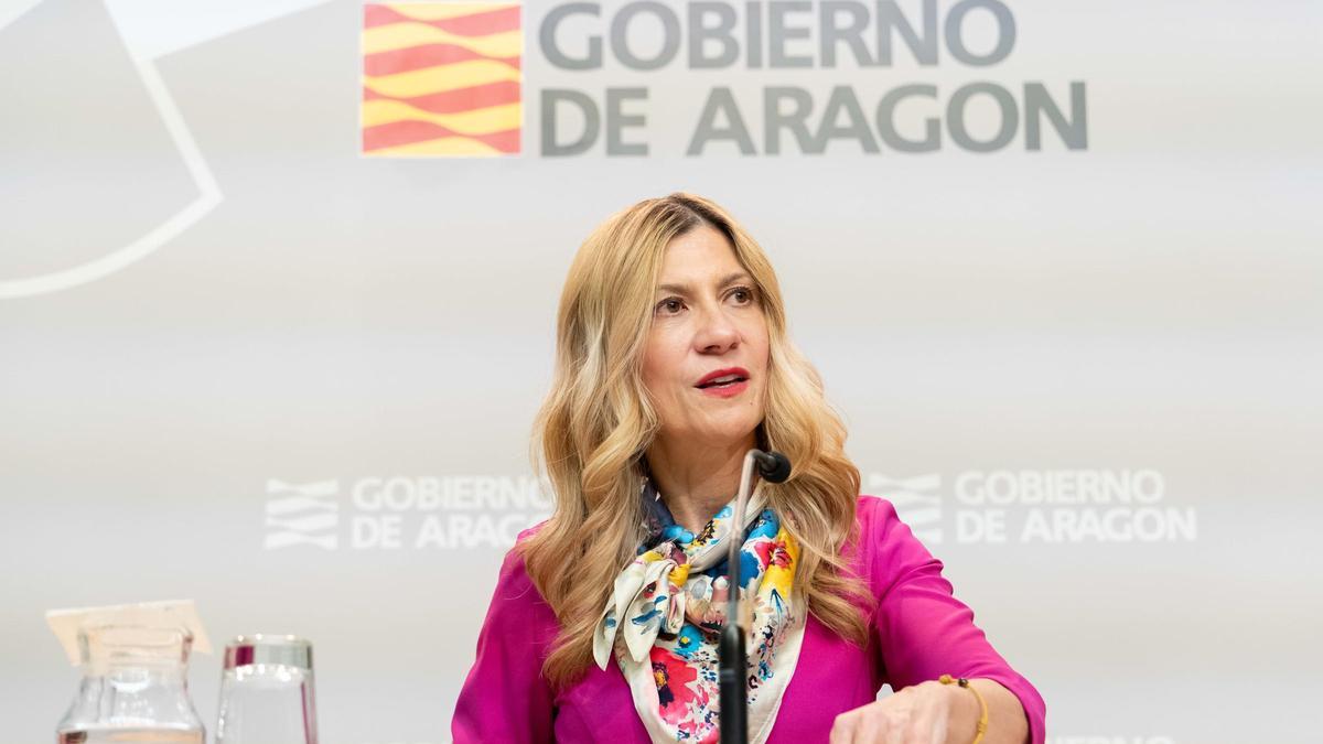 La vicepresidenta segunda del Gobierno de Aragón, Mar Vaquero.