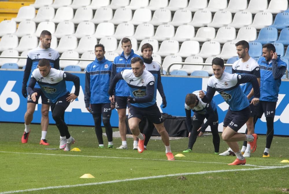 Última sesión antes de visitar el Vicente Calderón