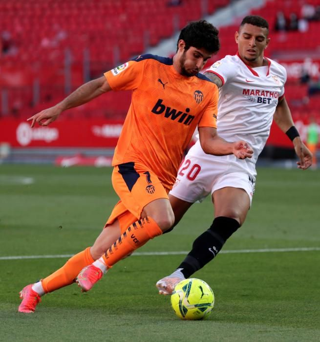 Sevilla - Valencia, en imágenes