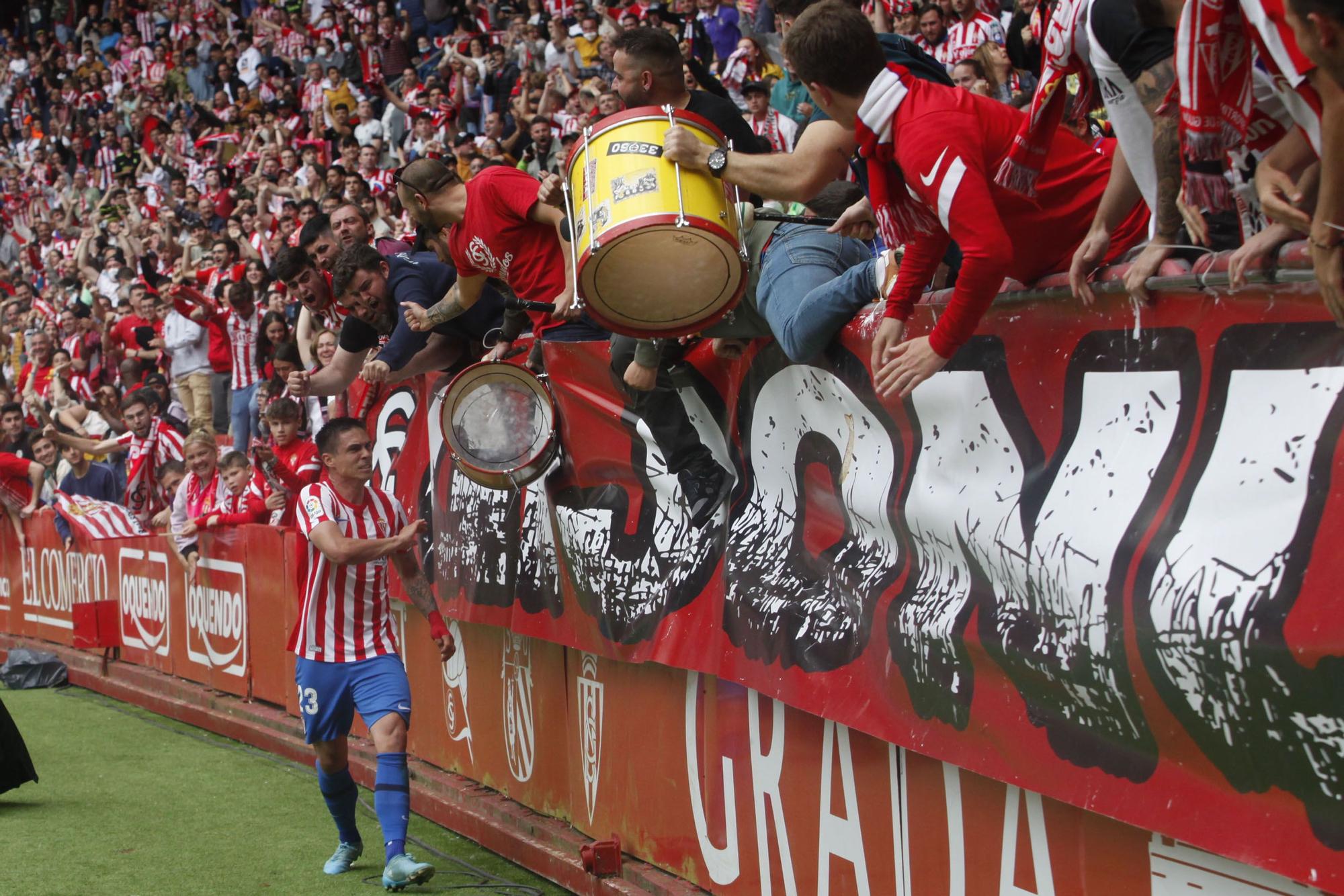 Las mejores imágenes de la victoria del Sporting ante el Girona