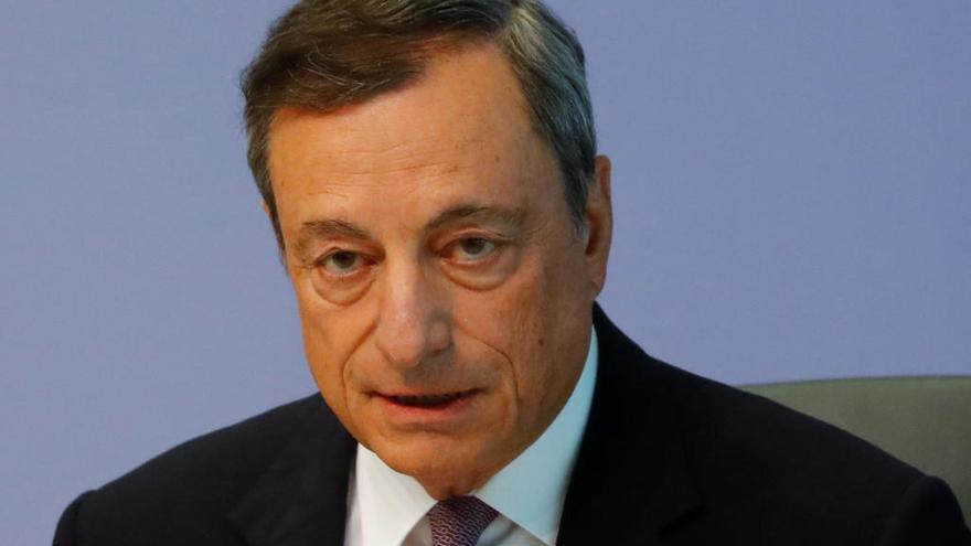 Mario Draghi, presidente del BCE.