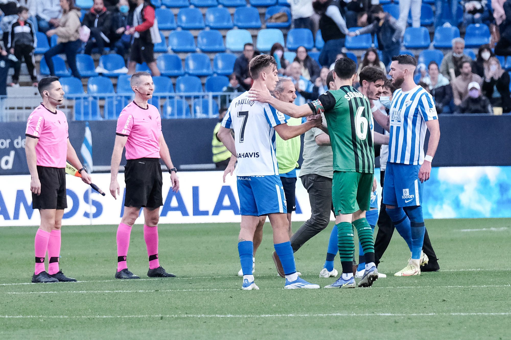 Las imágenes del Málaga CF - SD Éibar en La Rosaleda