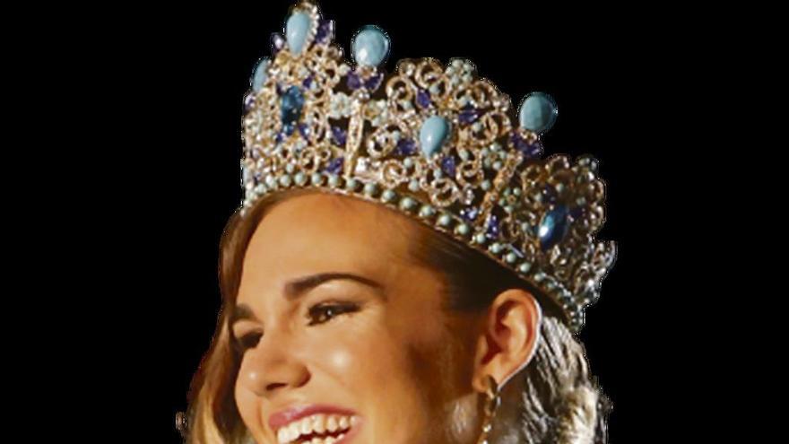 La cordobesa María del Mar Aguilera, con la corona de Miss World Spain 2019.