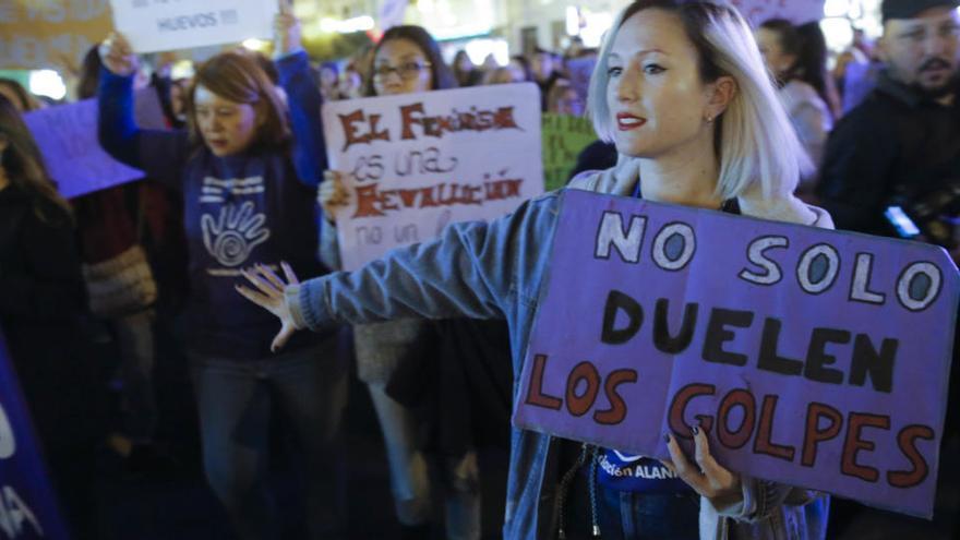 Manifestación del pasado 25N.