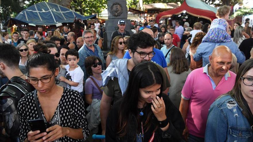 Arranca la feria medieval de A Coruña, antesala de agosto