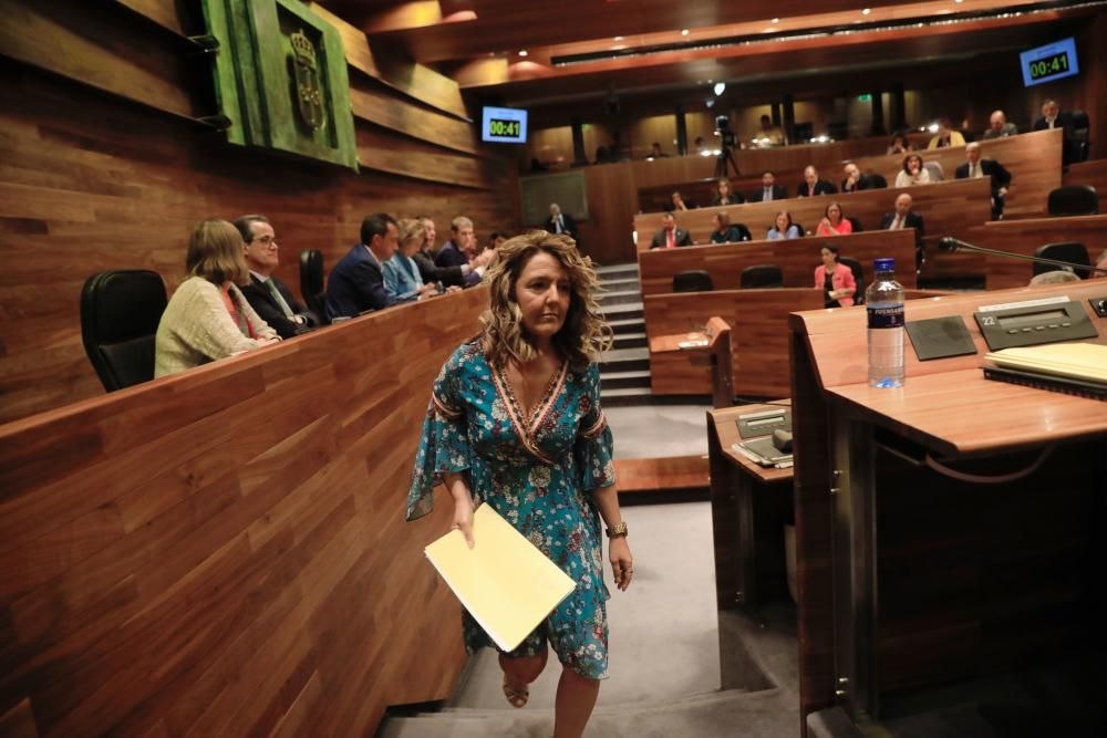 Segunda sesión del pleno de investidura en la Junta