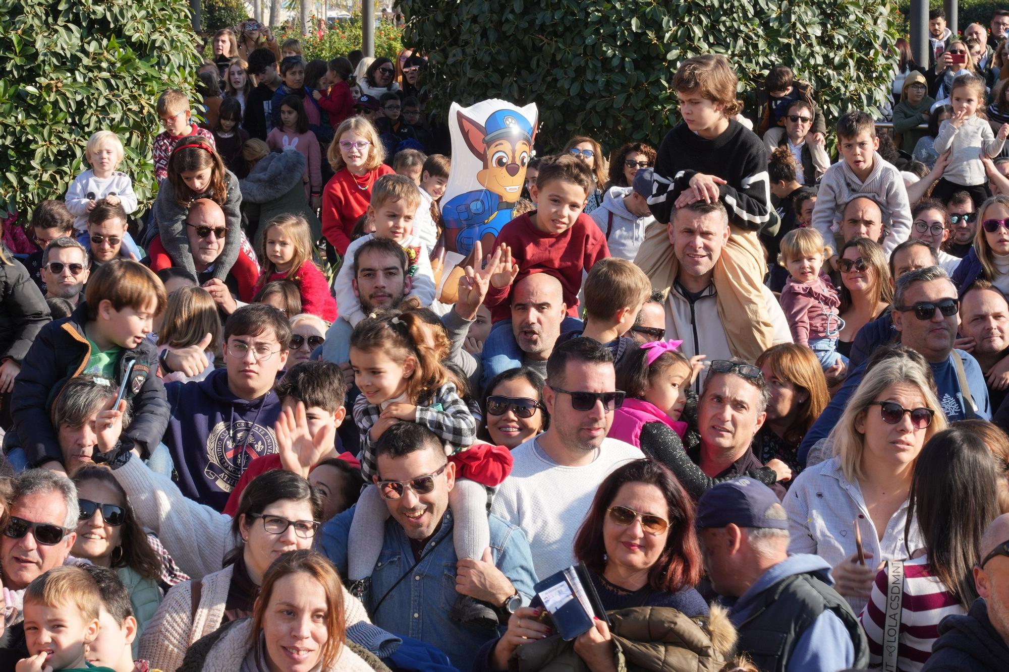 Las mejores imágenes de la llegada de los Reyes Magos a Castellón