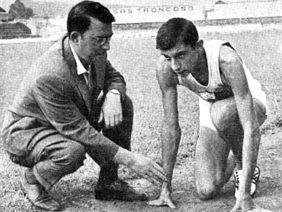 Rivas junto a Alfonso Posada