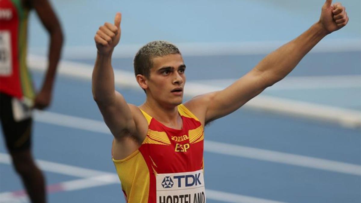 Bruno Hortelano es el atleta más rápido de España