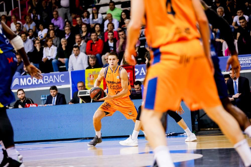 Partido Morabanc Andorra - Herbalife Gran CanariaLiga Endesa. Jornada 24