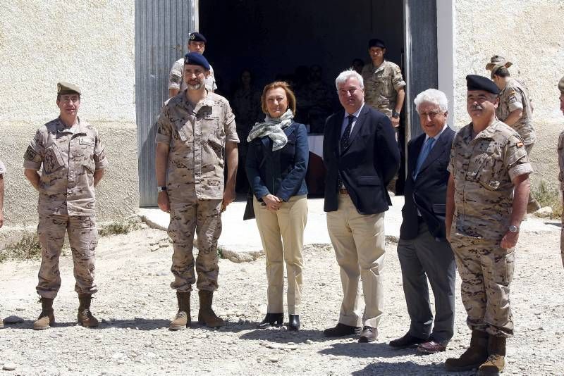 Felipe VI en Centro Nacional de Adiestramiento San Gregorio