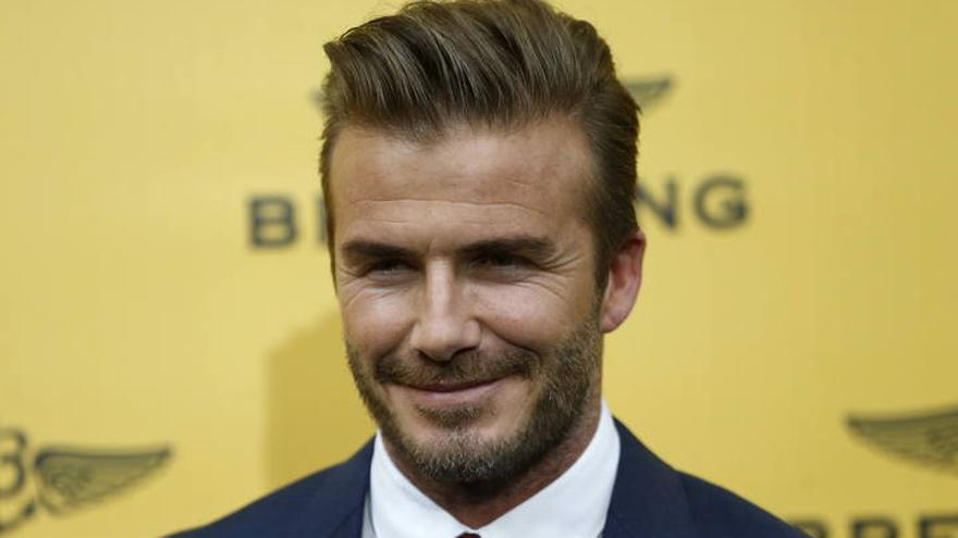 Beckham, en Madrid