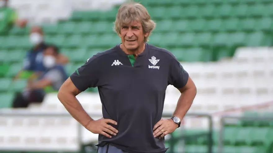 Manuel Pellegrini, entrenador del Betis